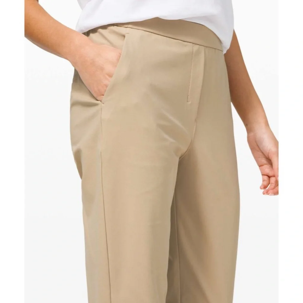 NWT Your True Trouser Pant 7/8 in Trench (khaki) - size 12 - Picture 2 of 7